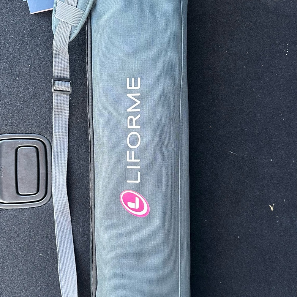Liforme Yoga Mat with Bag in Gray